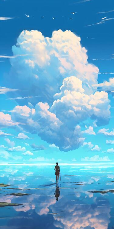 藍色