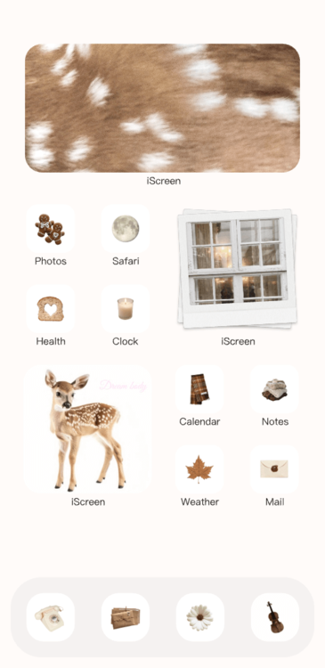 Tema Lush Deer
