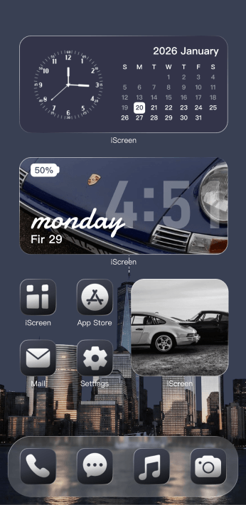 Home Screen Gallery Twilight Harbor
