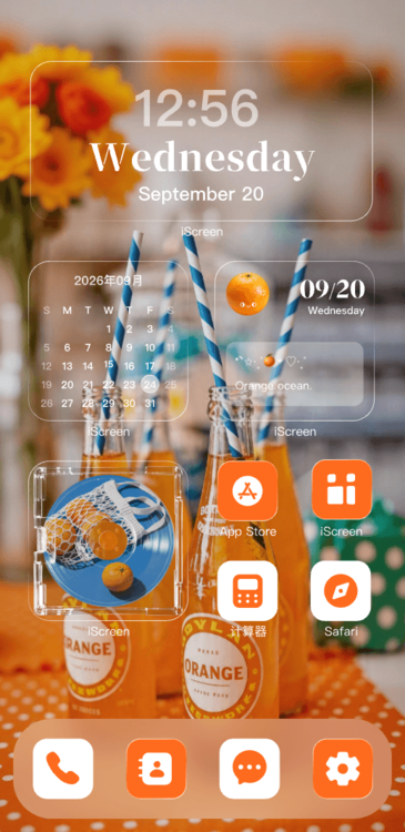 Home Screen Gallery 一起去看橘子海