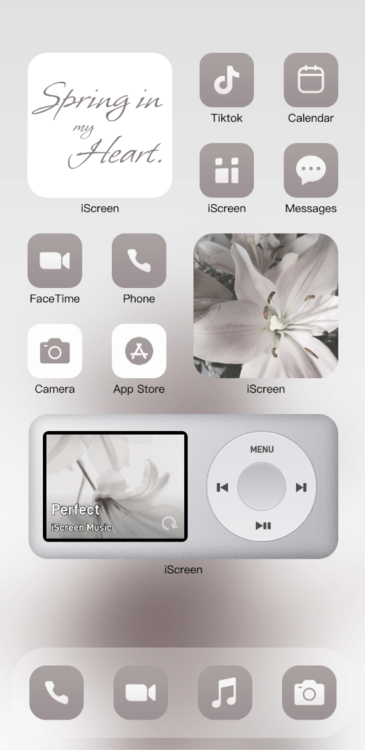 Tema Misty Pink Lily