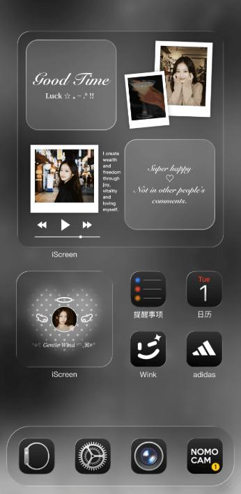 Home Screen Gallery 银雾极简