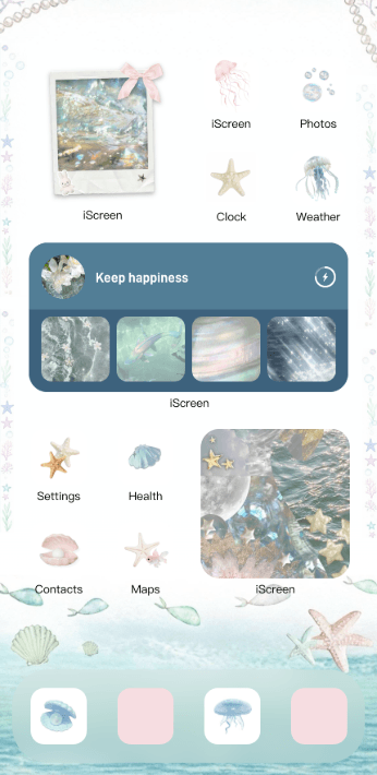 Home Screen Gallery Bento Grid