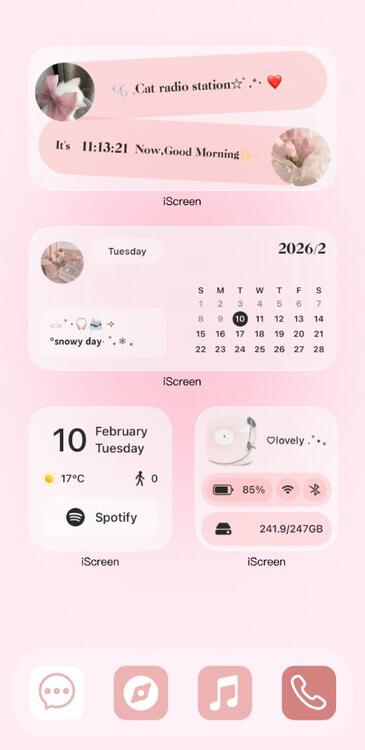Tema Peach Notebook