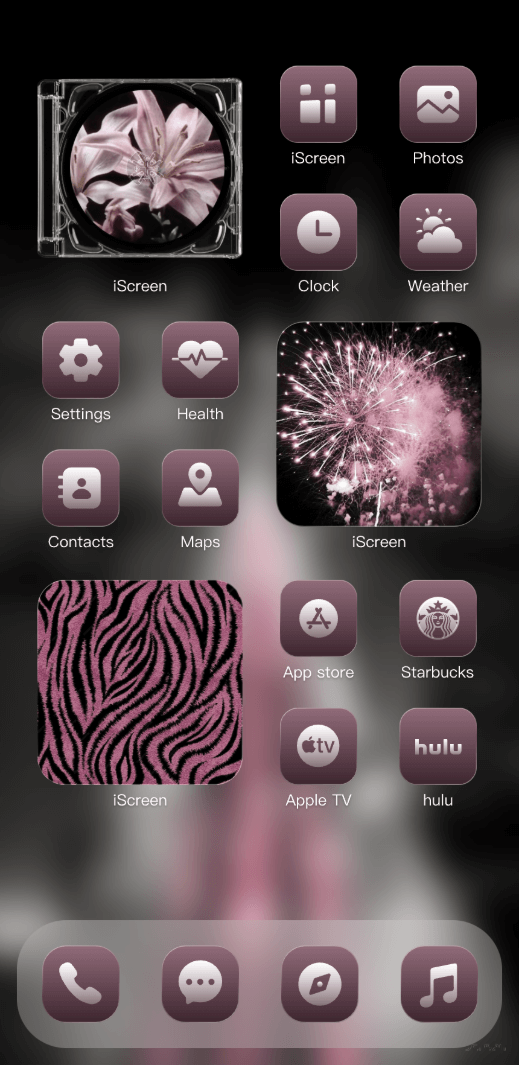 Theme Pink Noir