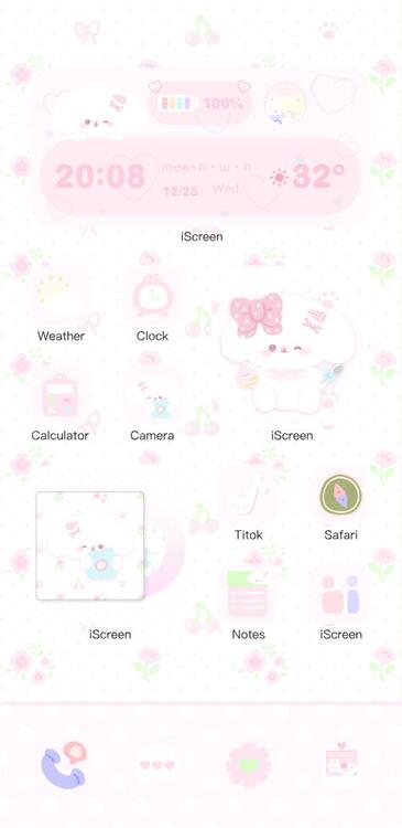 Tema Blush Mist Murmurs