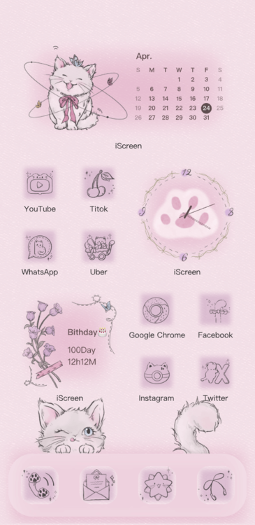 Tema CuteCat-Bfly