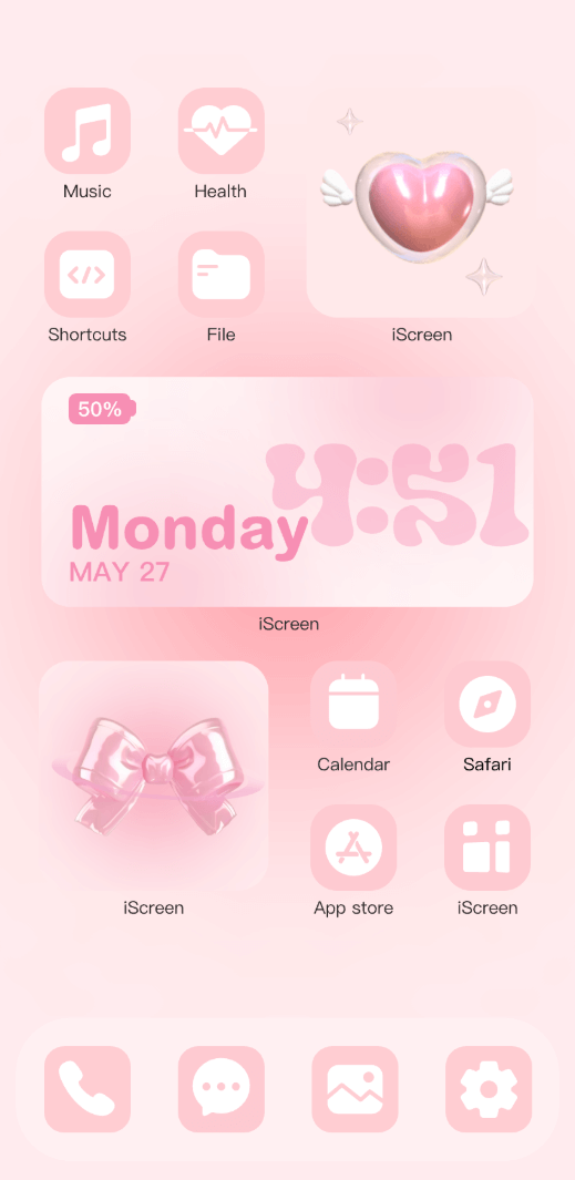 Theme Pink Love