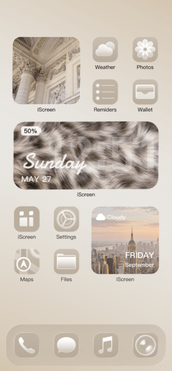 Home Screen Gallery Sunset City