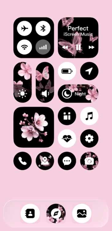 Home Screen Gallery Crimson Dusk Bloom