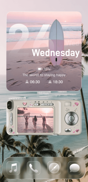 Home Screen Gallery Summer Sea Breeze