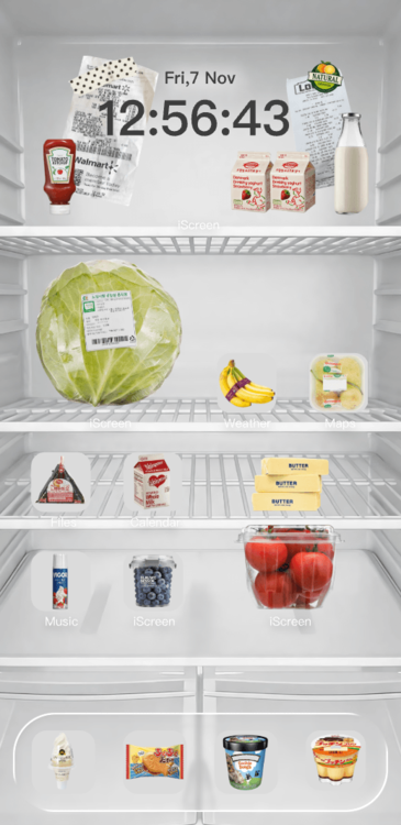 Home Screen Gallery My Fridge