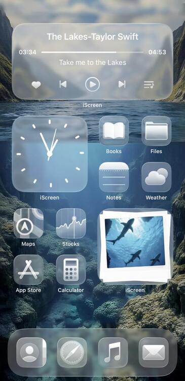 Home Screen Gallery Deep Sea