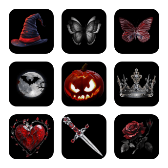 アイコンハロウィンダーク