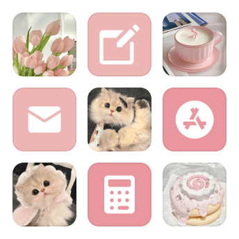 アイコンPink cat