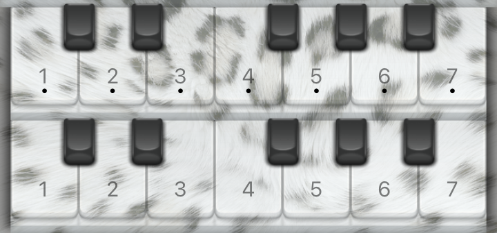 Widget 钢琴