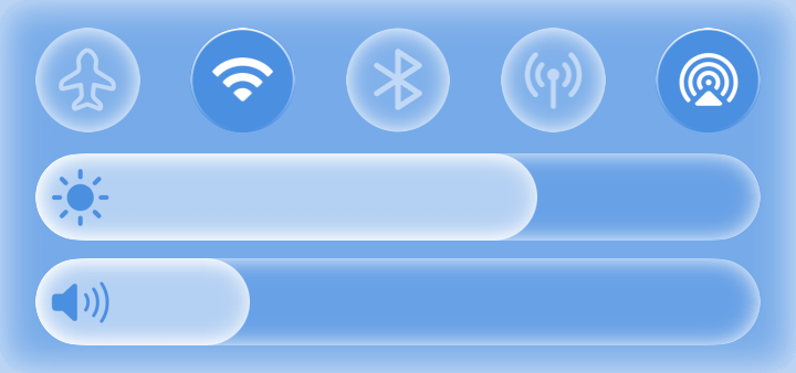 Widget Jelly Panel