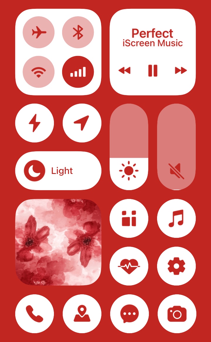 iOS 27 控制风面板 widget for iPhone