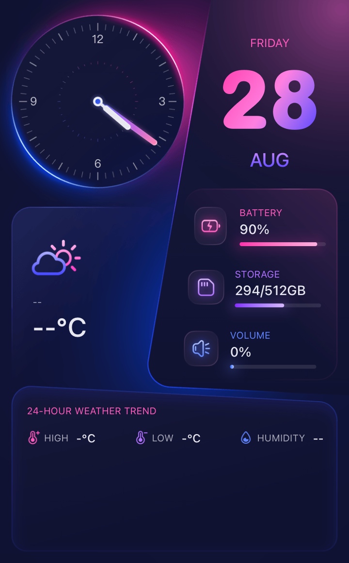iOS 27 Dashboard widget for iPhone