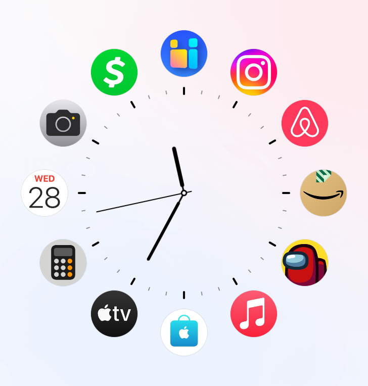 Widget Clock Quick Launch