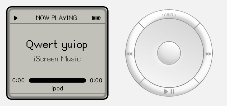 Widget 音楽プレーヤー