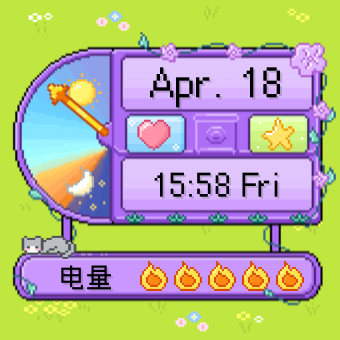 Widget 像素面板