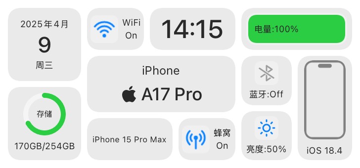 Widget X-面板