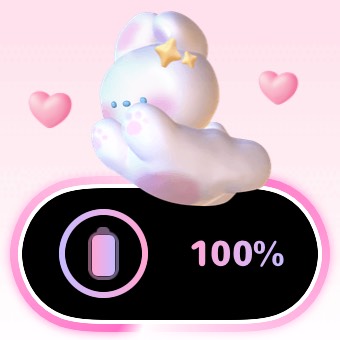 Widget 3D兔兔面板