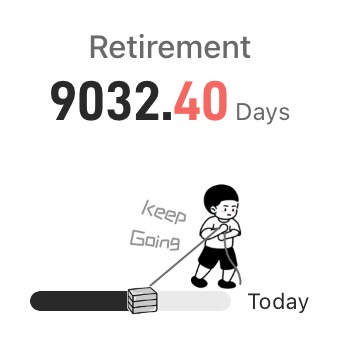 Widget Retirement Countdown