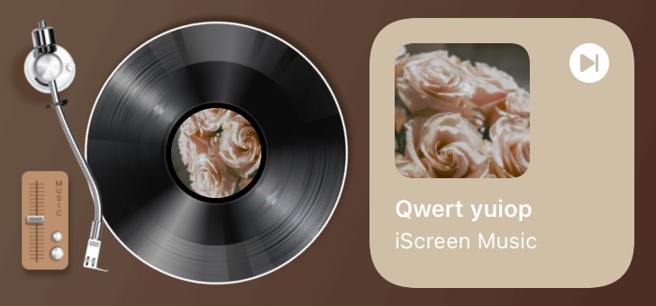 Widget Music Player