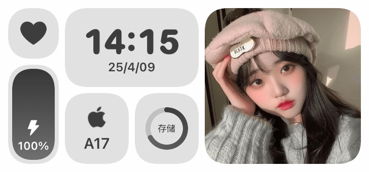 Widget 照片面板
