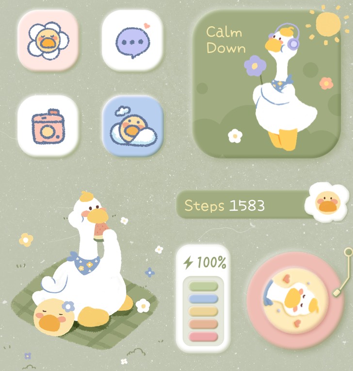 Widget Spring Duck