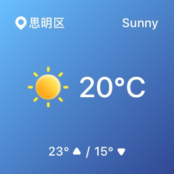 Widget Weather