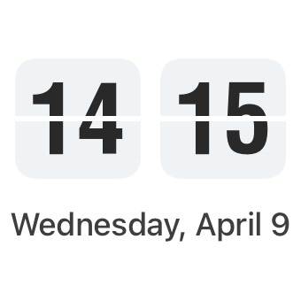 Widget Flip Clock
