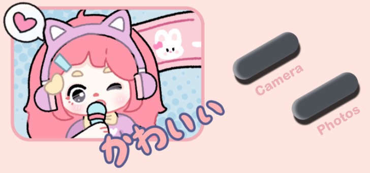 Widget 粉色游戏机