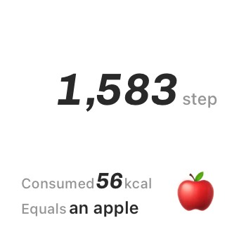 Widget Calories