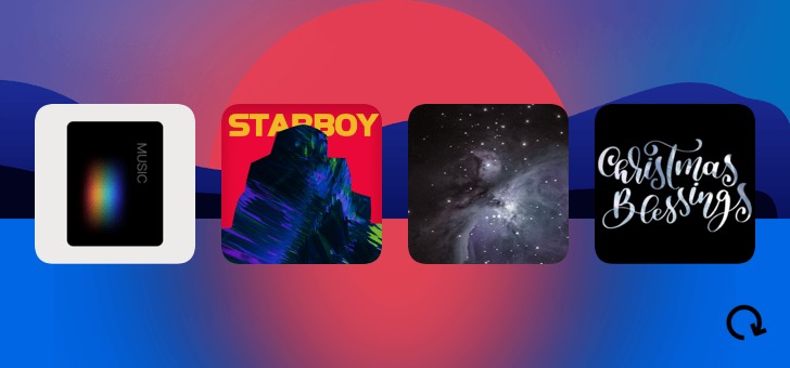 Widget 音楽プレーヤー