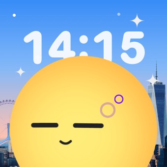 Widget 球球时钟