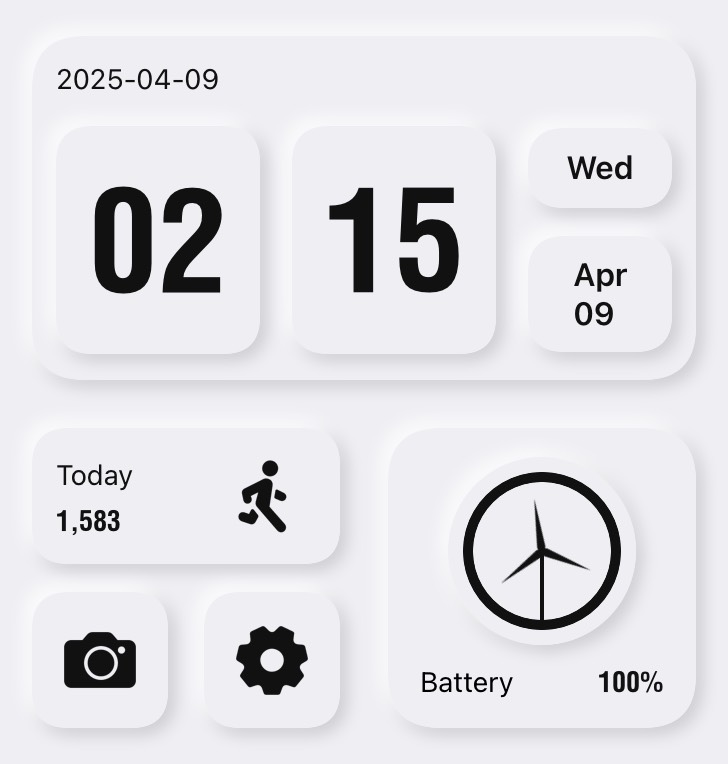 Widget Minimalism Soft