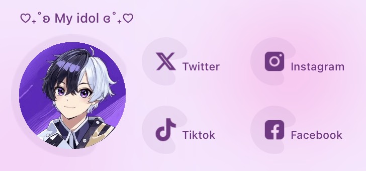 Widget アイドルページ