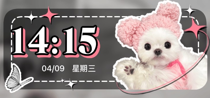 Widget 甜酷狗狗