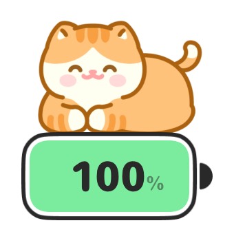 Widget Cute poo battery