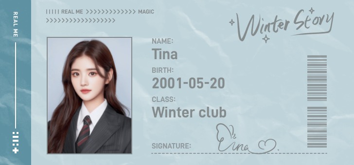 Widget ID Card