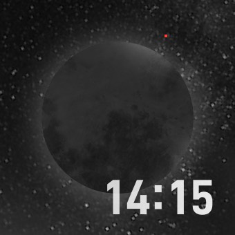 Widget Monthly Clock