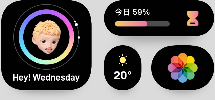 Widget 灵动面板