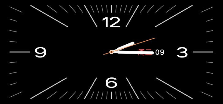 Widget iOS17时钟