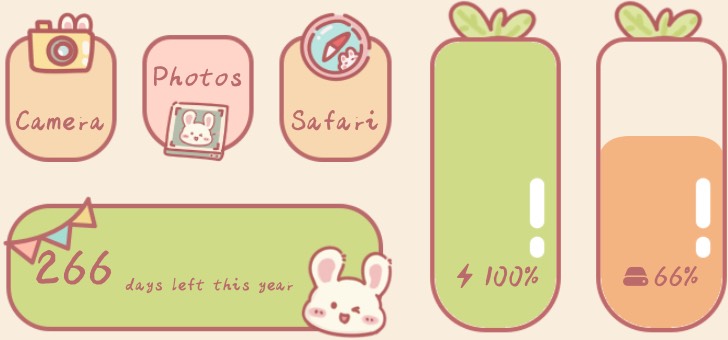 Widget Cute Rabbit