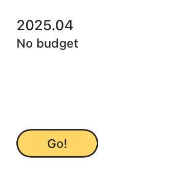 Widget Budget