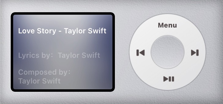 Widget Scrolling lyrics