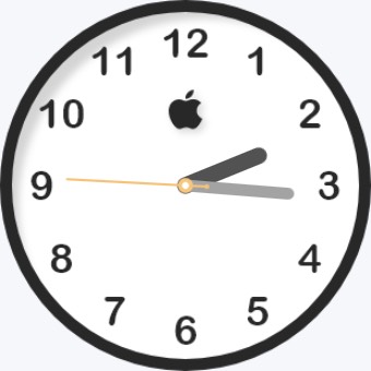 Widget 円時計